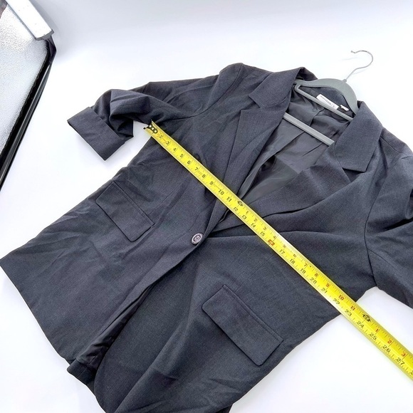 Susan Graver Jacket Blazer Womens Size L 3/4 sleeve - Picture 4 of 13